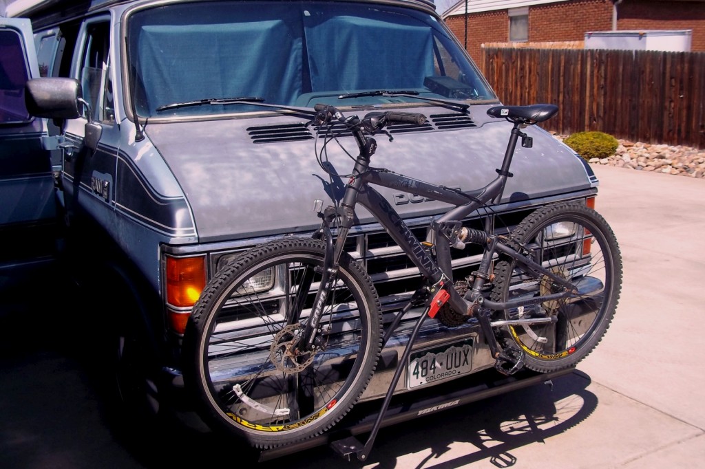 front mount bike rack