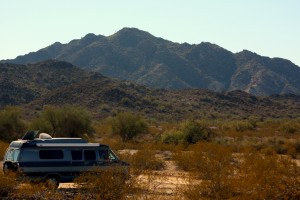 Looking south from my camp