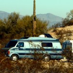 panels on top of van