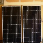 new solar panels