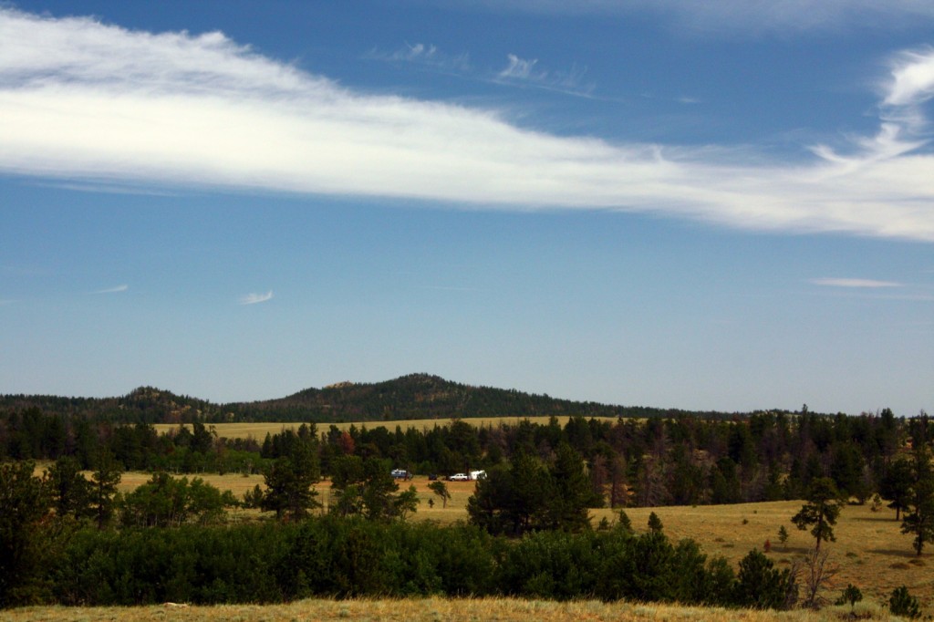 Boondocking in complete solitude (that is us)