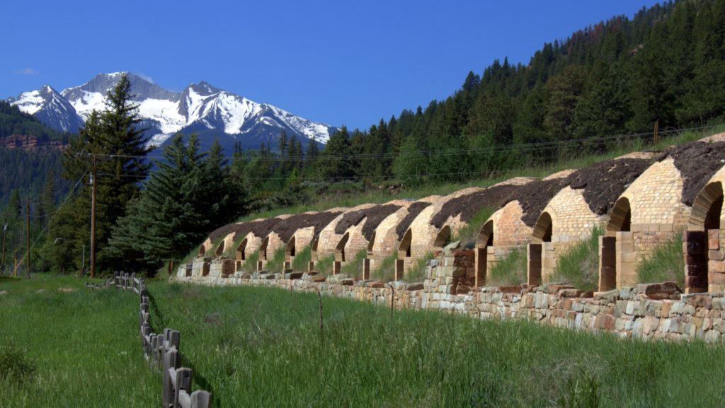 The brick ovens in Redstone, CO used to "coke" the coal pulled from the nearby mountains.